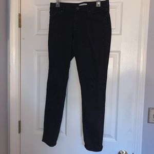 Loft black curvy skinny jeans